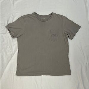 Outerknown Gray Short Sleeve Tee Classic
